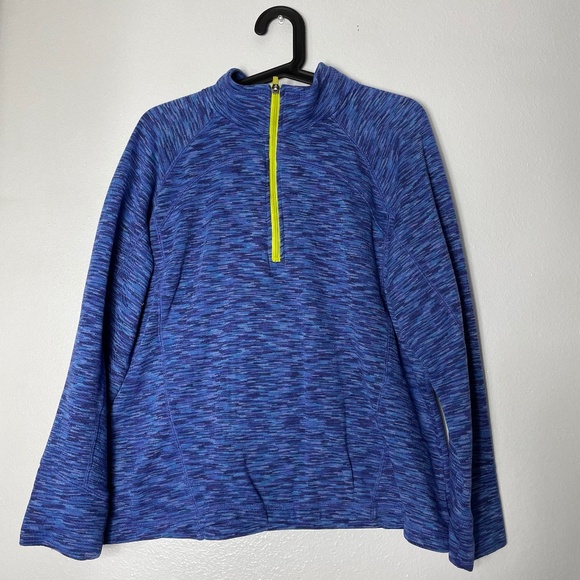 tek gear Tops - Women's Tek Gear Blue Half Zip Sweater